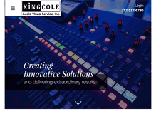 Tablet Screenshot of kingcole.net